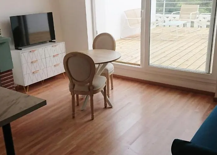 Appartement 35 m2 charmant plus 30 M2 de terrasse Accès jardin SPA